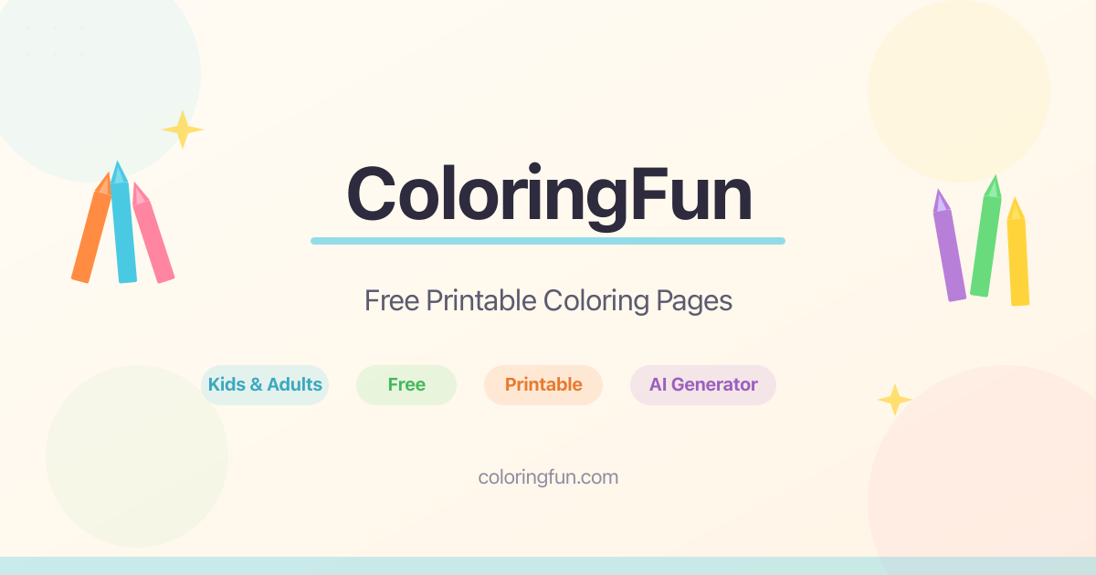 ColoringFun | Free Printable Coloring Pages for Kids & Adults